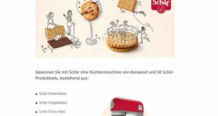 DM Gewinnspiel Schär Produktsets