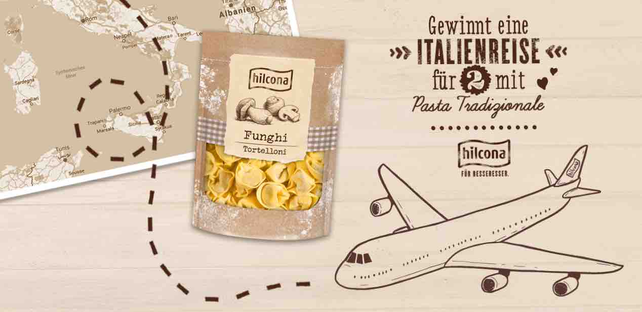 Hilcona Gewinnspiel Italien Reise