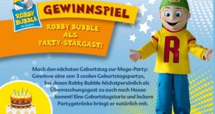 robbybubble gewinnspiel