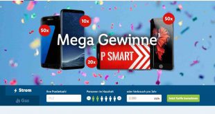 LIDL Strom Smartphone Gewinnspiel