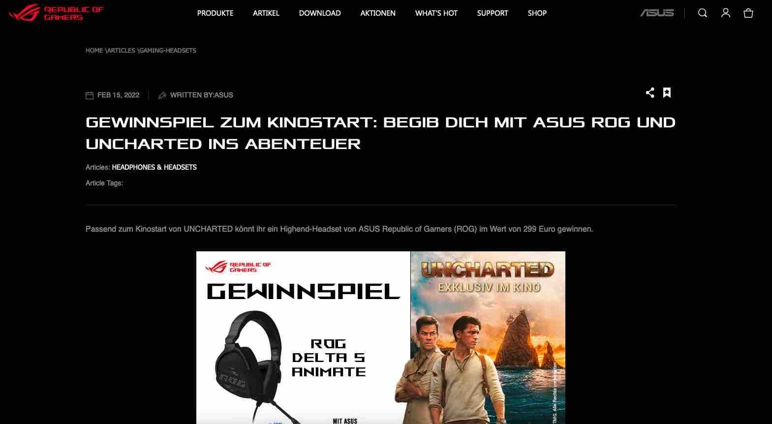 asus gewinnspiel