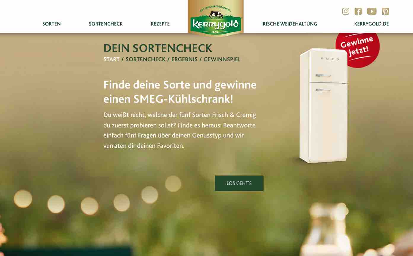 kerrygold sortencheck gewinnspiel