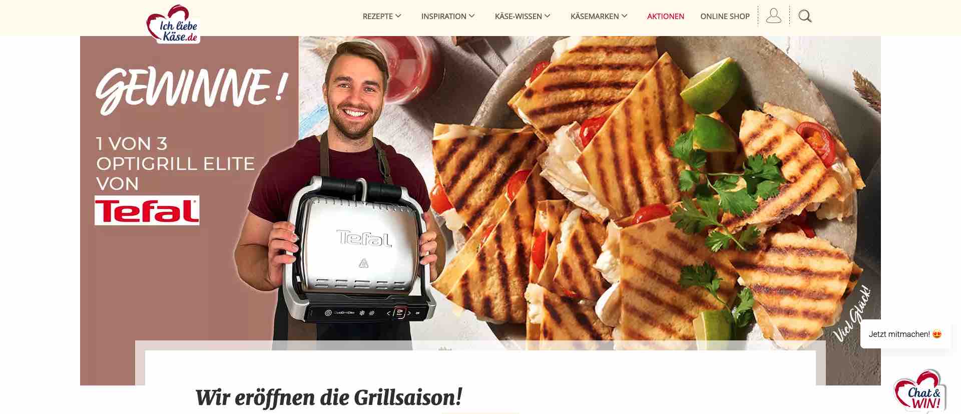 ichl iebe Läse optigrill gewinnspiel