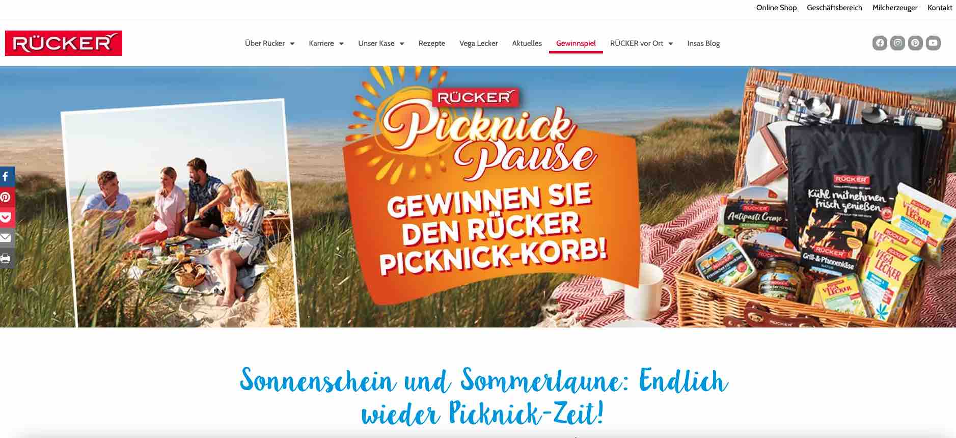 rücker picknick gewinnspiel