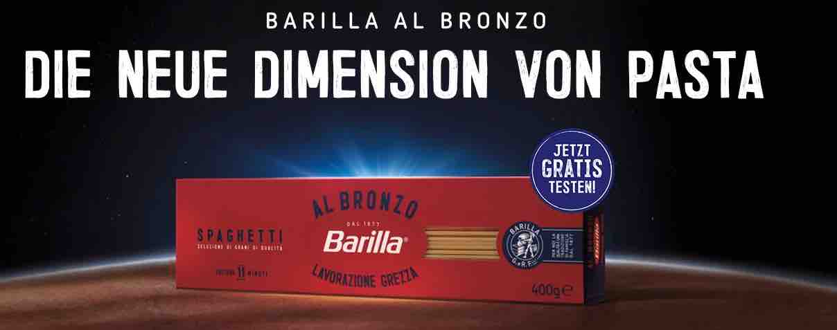 barilla al bronzo gratis testen