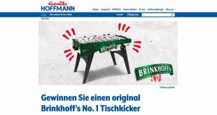 Getränke Hoffmann Tischkicker Gewinnspiel