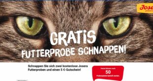 Gratis Josera Katzen Futterprobe