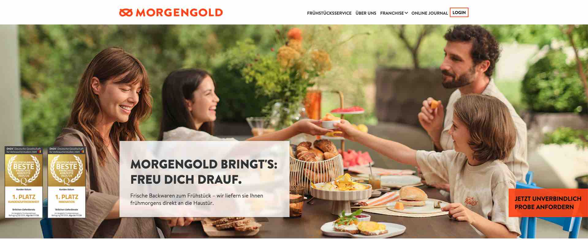 Brötchen, Brot & mehr gratis bei Morgengold bestellen