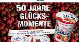 Bauer 50 Jahre Gewinnspiel